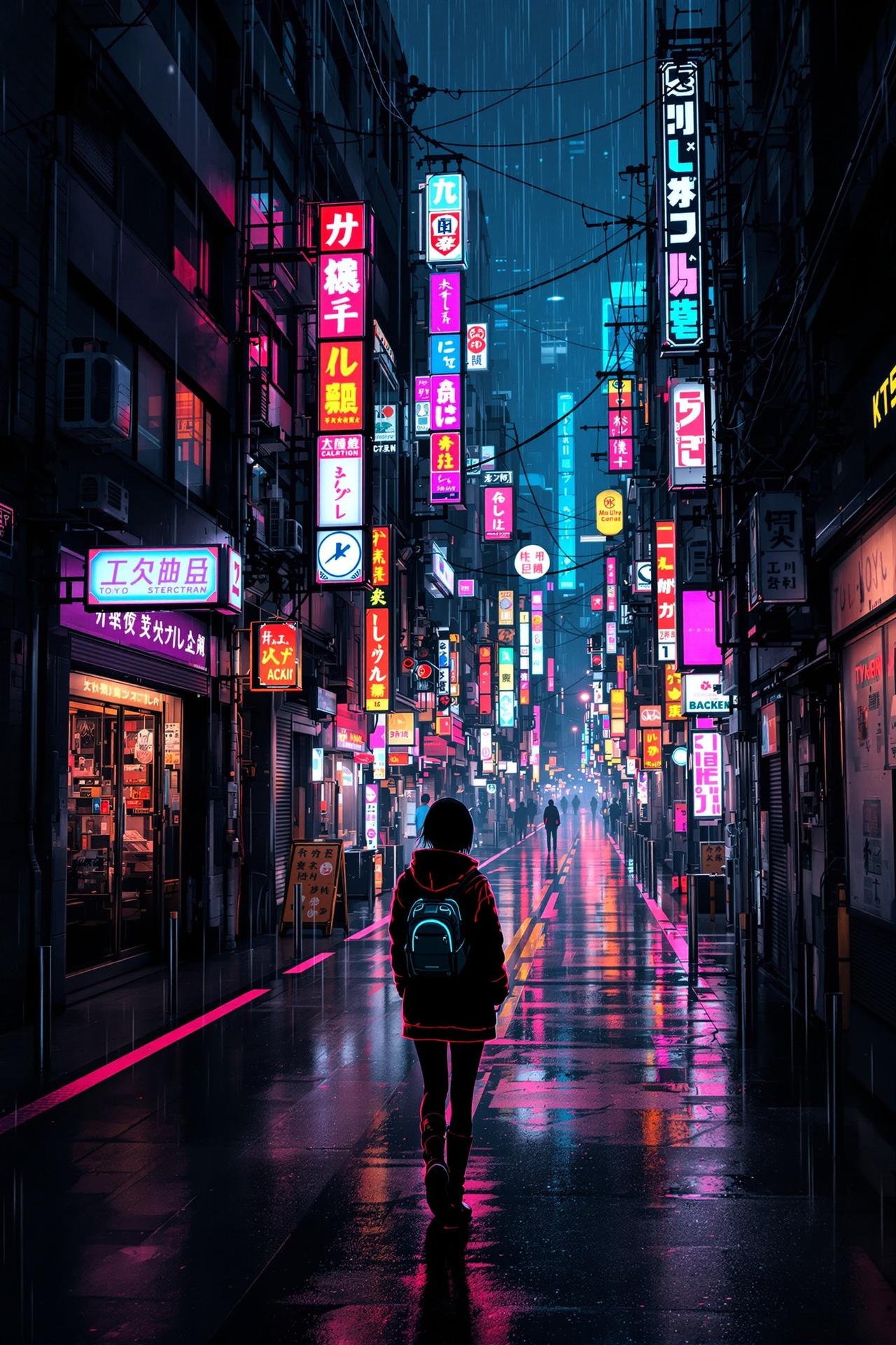 omofun动漫人气番剧 - 赛博朋克·东京